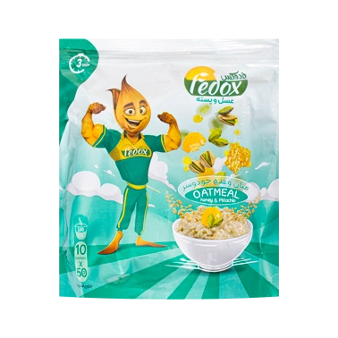 میان وعده جو دوسر عسل و پسته فدوکس