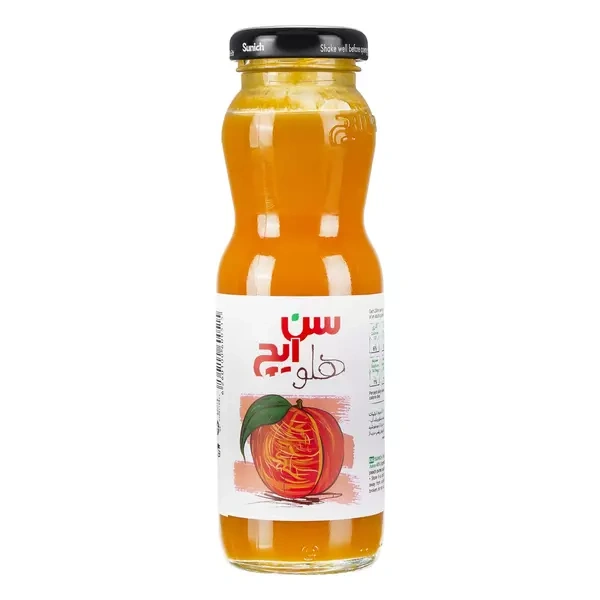 نکتار هلو 200 سی سی شیشه ای سن ایچ