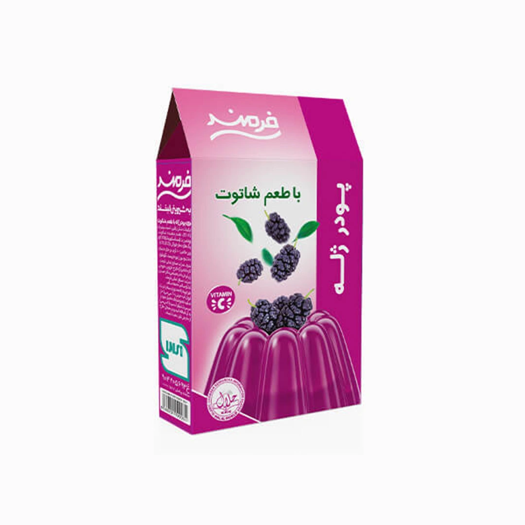 پودر ژله 100 گرم شاتوت فرمند