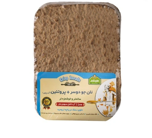 نان خشک جودوسر+پروتئین 300گ هم دانه