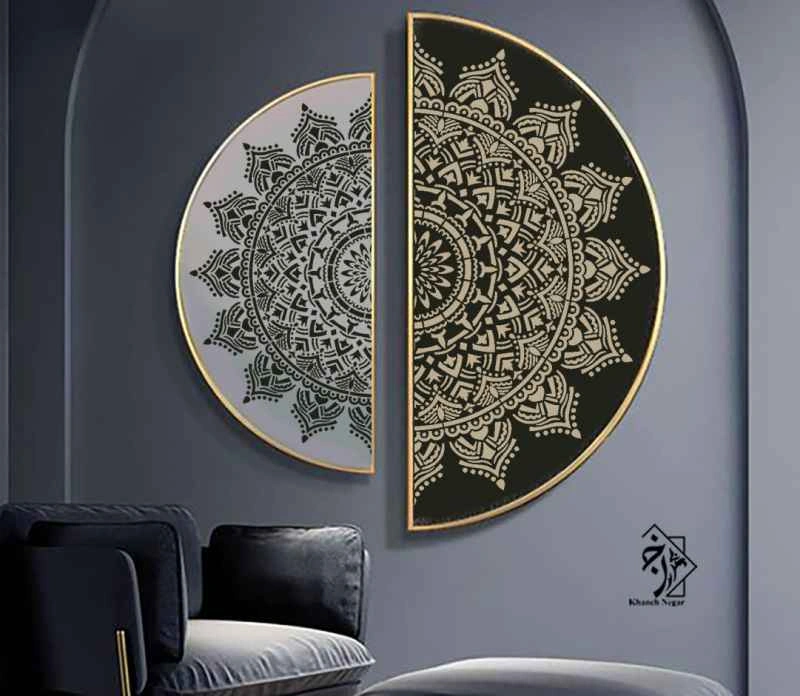 شابلون ماندالا کد 458