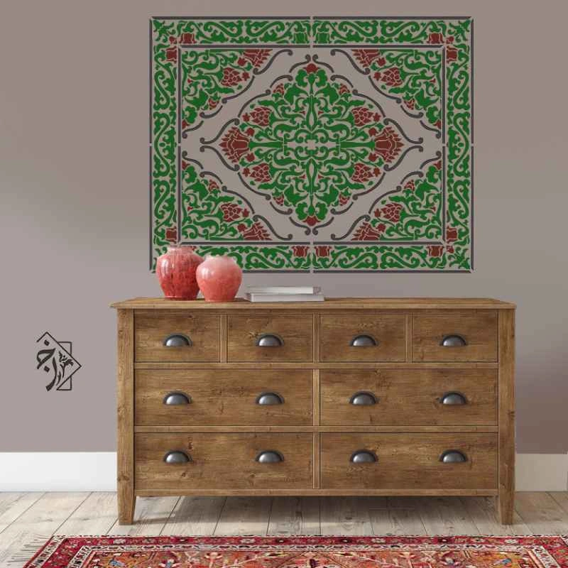 شابلون طرح فرش کد 290
