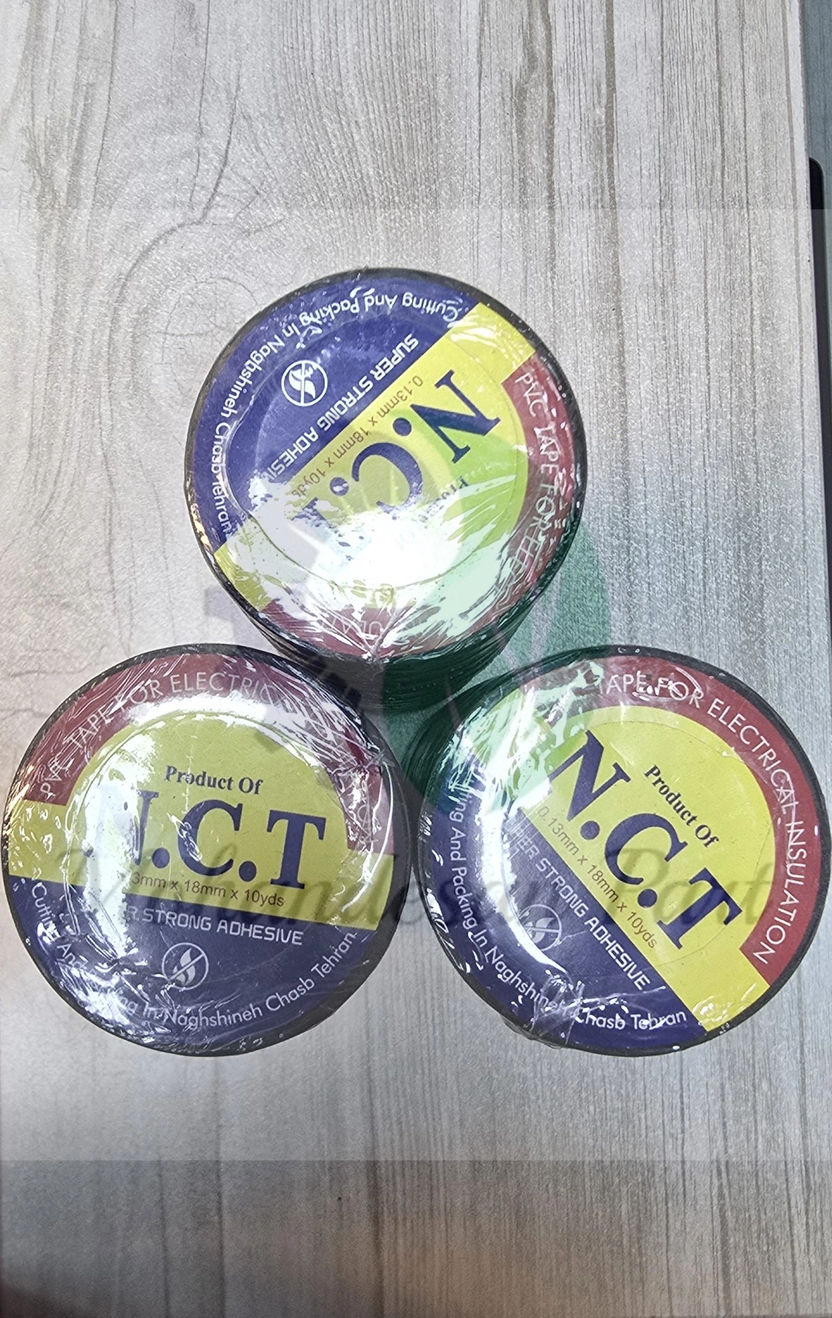نوار چسب برق ان سی تی (NCT)