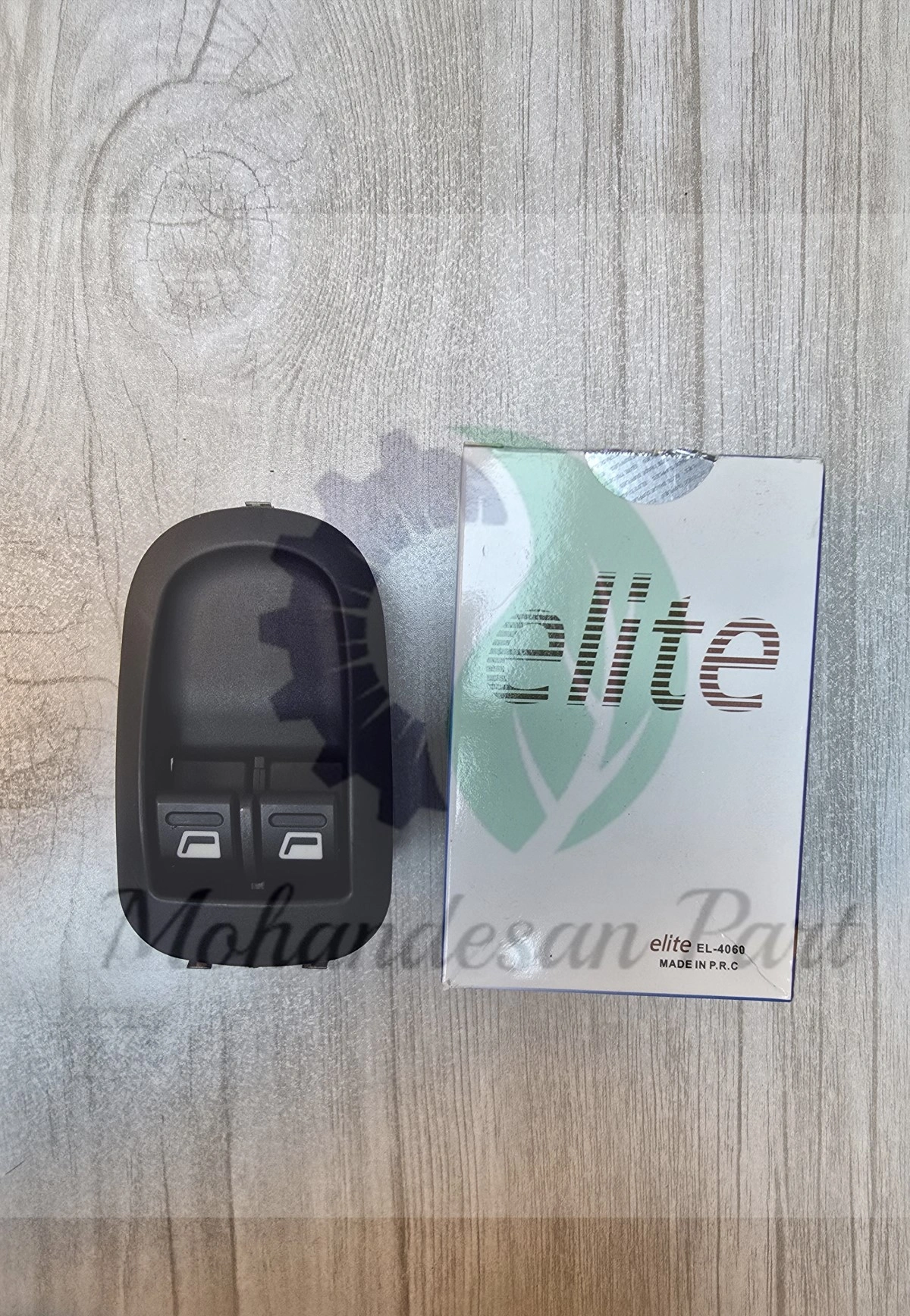 کلید شیشه بالابر جلو 206 تیپ دو الیت(ELITE)