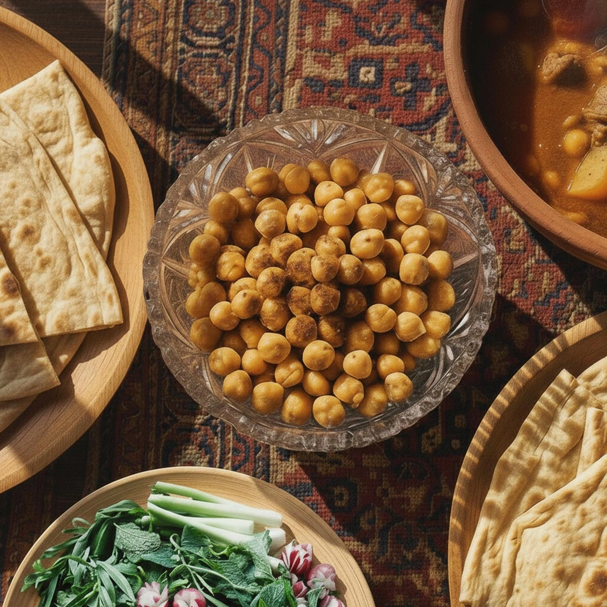 نخود پخته محلی کرمانشاه (700گرمی)