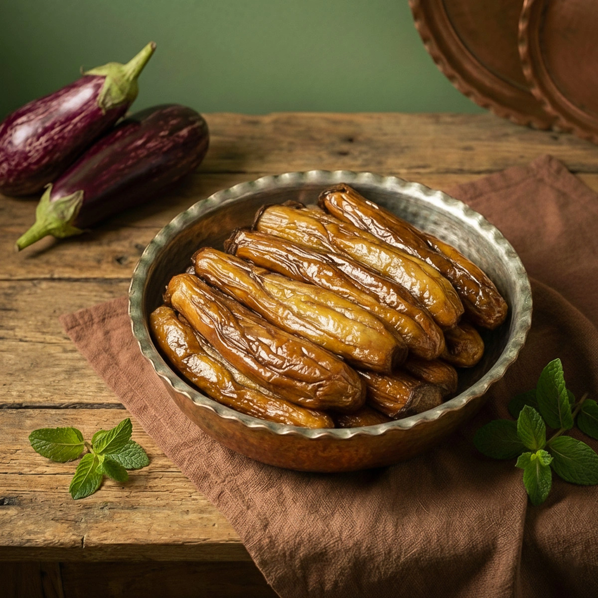 بادمجان سرخ شده(500گرم) جیران
