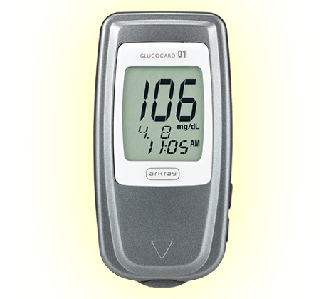 دستگاه اندازه گیری گلوکز خون گلوکوکارد 01 SENSOR 