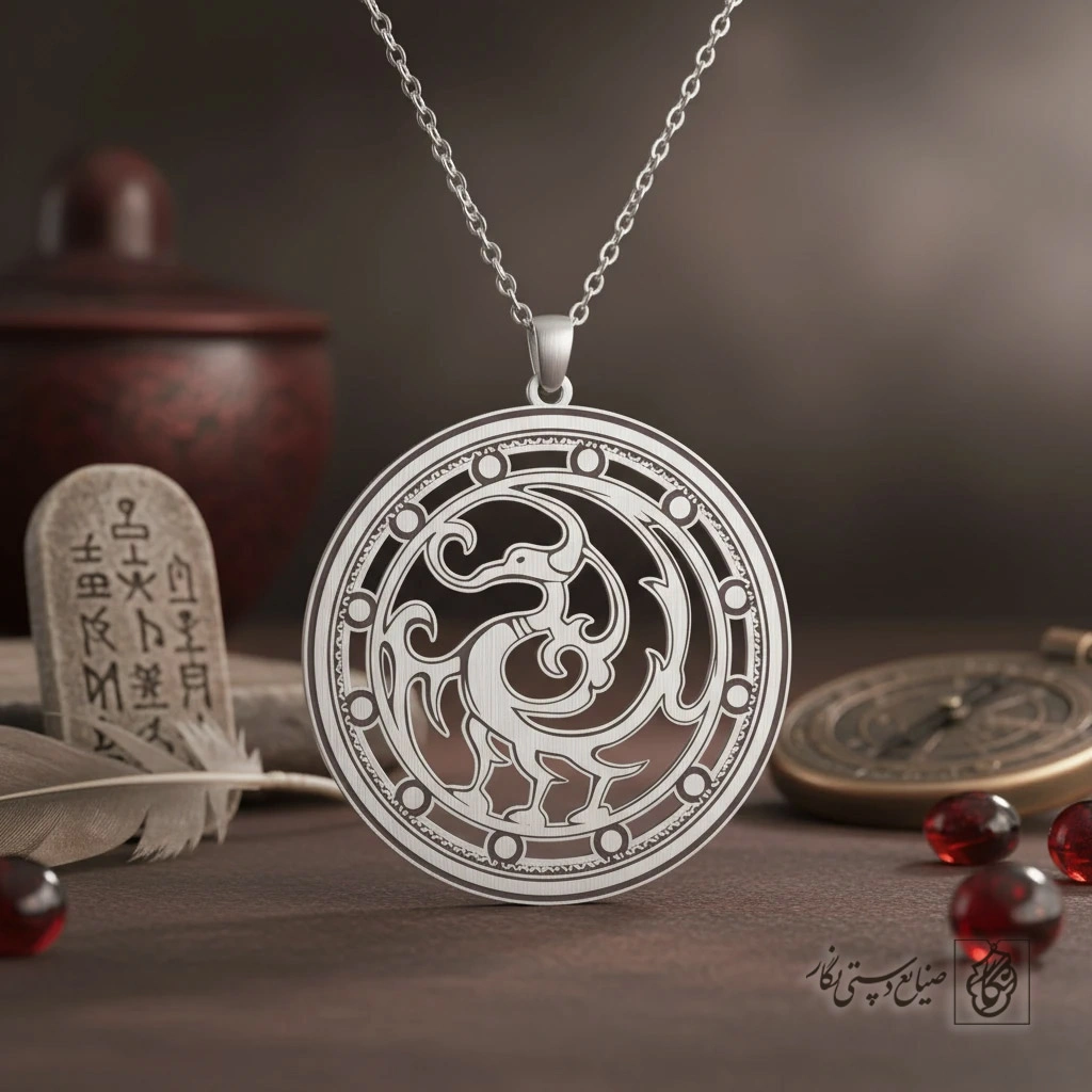 گردنبند جومونگ (پرنده سپاه) کد 60382