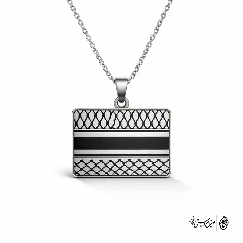 گردنبندطرح چفیه فلسطینی60066
