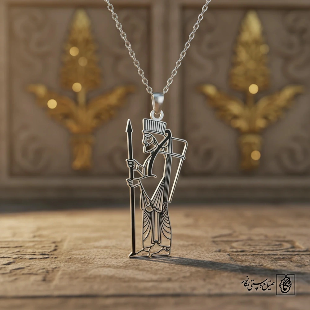 گردنبند سرباز هخامنشی کد 60246