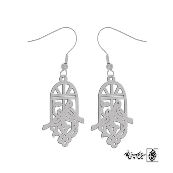 گوشواره پرنده کد 1403