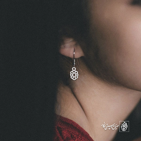 گوشواره طرح اسلیمی کد 1441