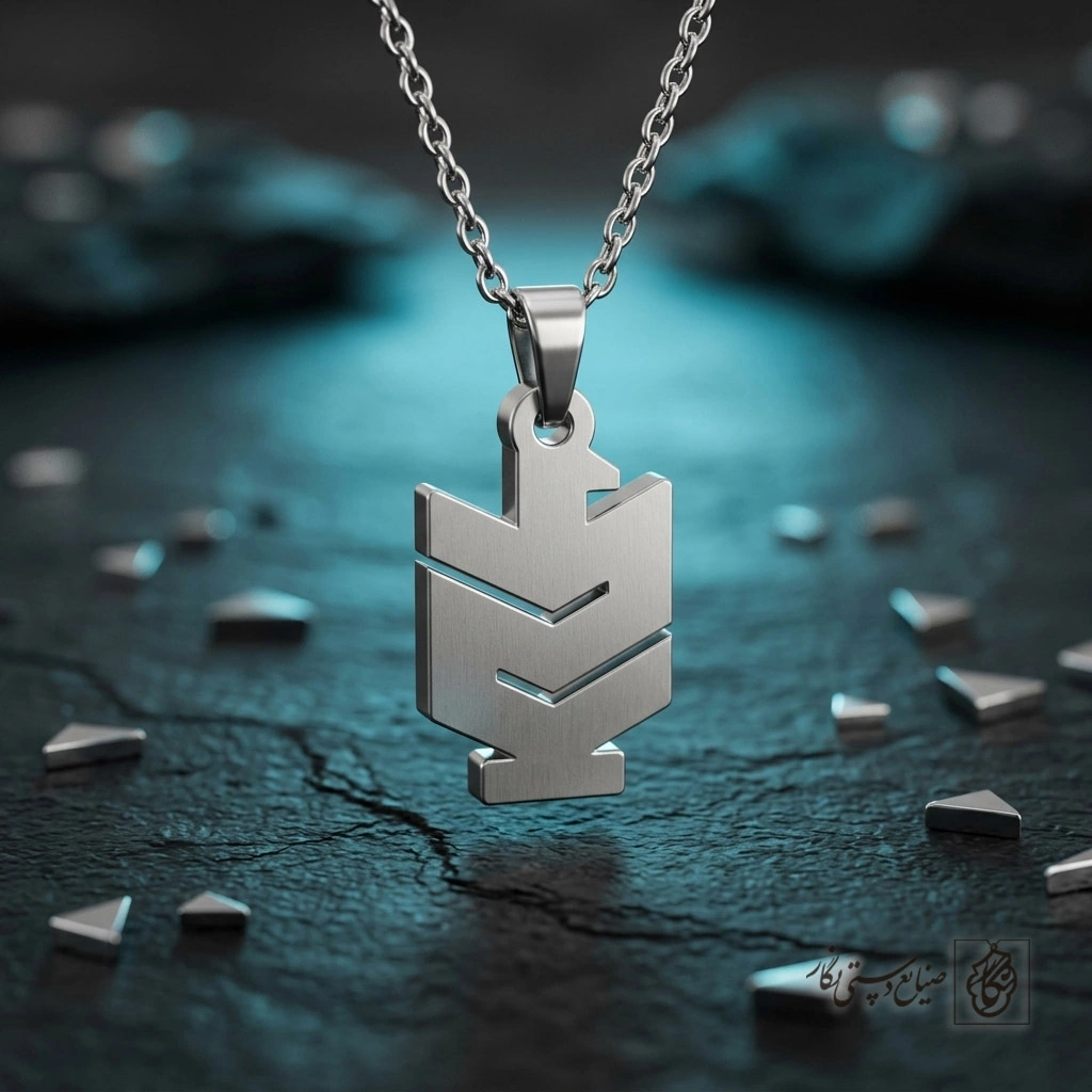گردنبند نماد ذوالفقار فانتزی کد 7454