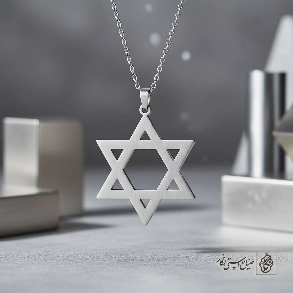 پلاک نشان ستاره داوود کد 9728