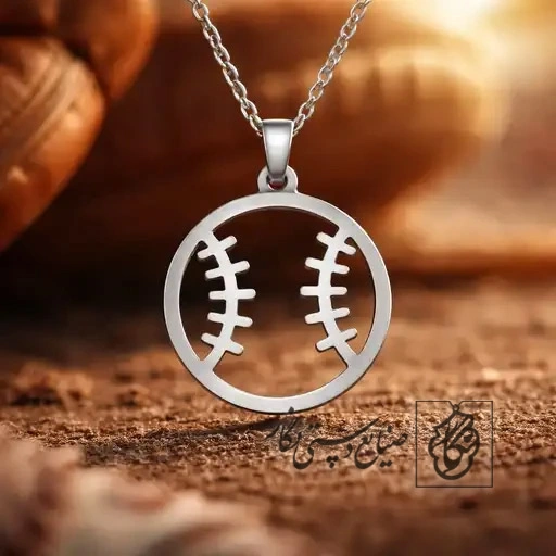 گردنبند نماد توپ تنیس کد 9752
