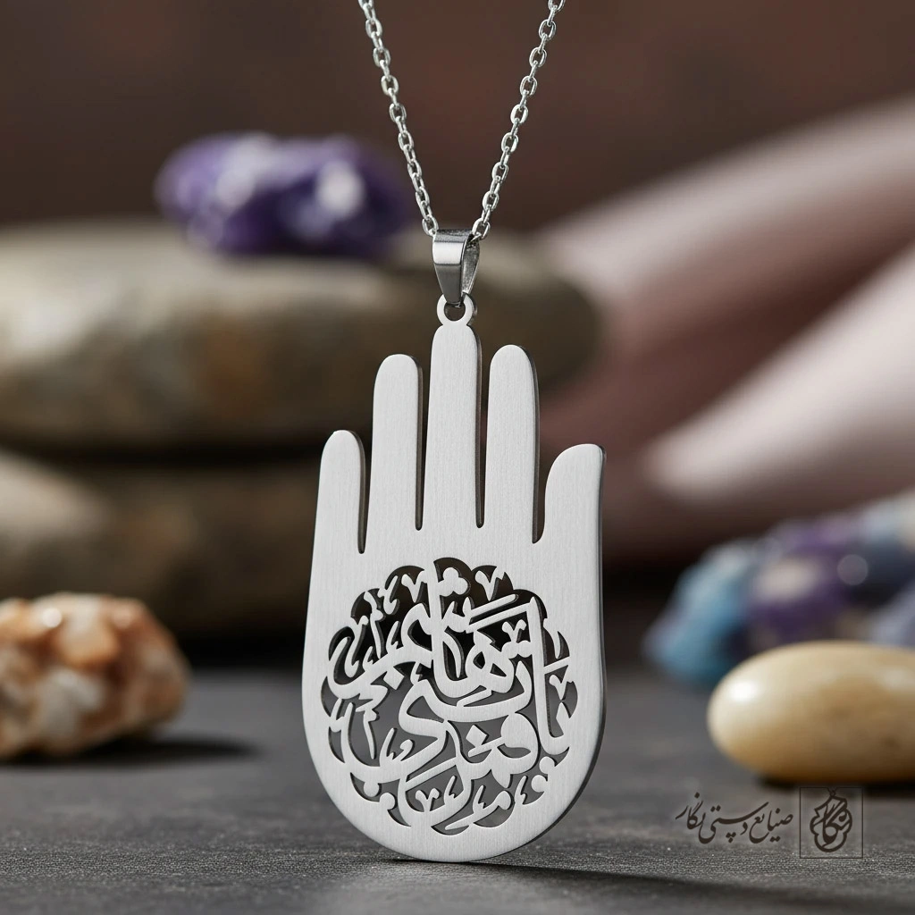 گردنبند دست مذهبی کد 9765