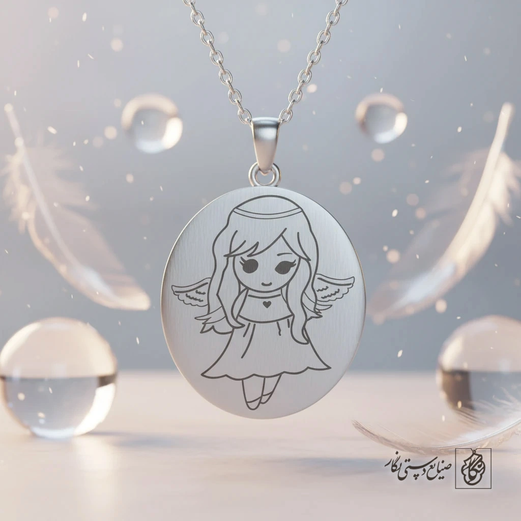 گردنبند فرشته مهربان کد 60224