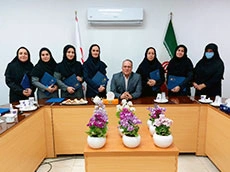 مراسم تجلیل از بانوان واحد آموزشی و پژوهشی گیلان