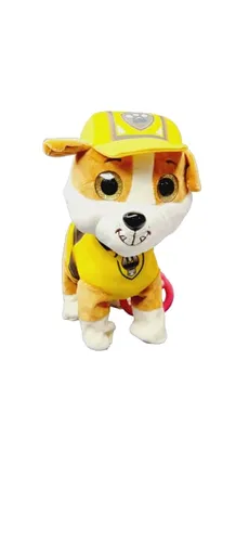 عروسک سگ نگهبان حرکتی و قلادر دار شخصیت  رابل