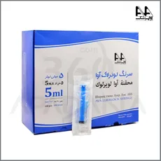 سرنگ لوئرلاک 5 سی سی آوا مخصوص شستشو - 100 عددی