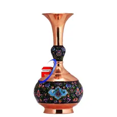 مس و پرداز گلدان دالبری ( اثر استاد کریمی )