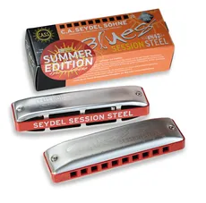 سازدهنی دیاتونیک سیدل مدل Summer Edition - SESSION STEEL - harmonica diatonic Summer Edition - SESSION STEEL