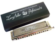 سازدهنی کروماتیک 16 سوراخ هوهنر مدل LARRY ADLER   - harmonica lary adler 64