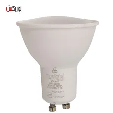 لامپ هالوژن 7 وات ایران زمین پایه Gu10 مدل A01 - 7 watt halogen lamp Iran ground base Gu10