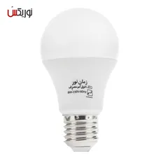 لامپ ال ای دی حبابی 9 وات زمان نور پایه E27 - Zaman Noor Ultra-Low 9W LED Lamp E27