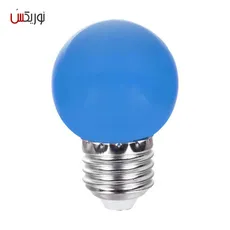 لامپ ال ای دی رنگی 1 وات ایران زمین پایه E27 - LED LAMP