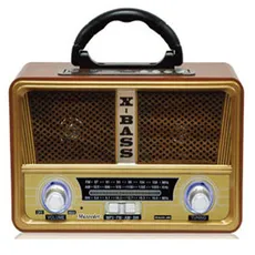 رادیو آنتیک مکسیدر مدل  MX-RA1223-AM01 - Maxeeder MX-RA1223 speaker & radio player