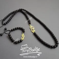 پلاک اسم سپیده ست گردنبند و دستبند مهره ای زنانه - Necklaces and Bracelet Sepide