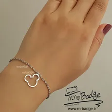 دستبند زنانه زنجیری میکی موس - Mickey mouse Bracelet