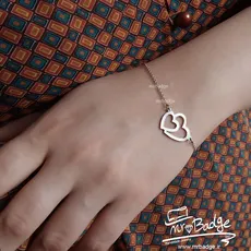 دستبند زنجیری قلب - Hearts Bracelet