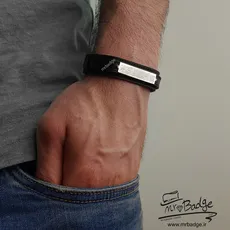 دستبند چرمی مردانه وان یکاد