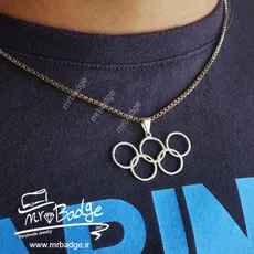 گردنبند مردانه المپیک - Olympic Necklace