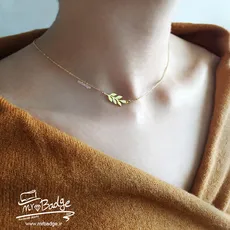 گردنبند زنانه برگ