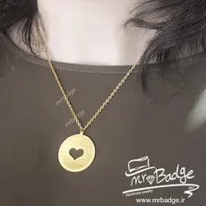 گردنبند زنانه دوقلبی