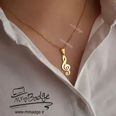 گردنبند زنانه طرح کلیدسل