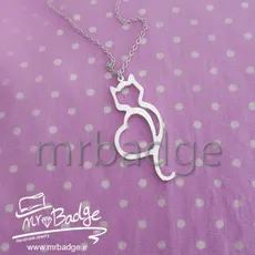 گردنبند زنانه گربه 