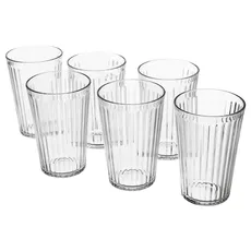 لیوان IKEA مدل VARDAGEN - Ikea Vardagen Glass Cup And Mug Pack of 6