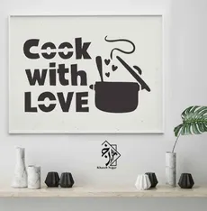 شابلون مینی cook with love کد 1061 - 