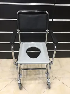 صندلی حمام چرخدار مدیکا  - comode chair