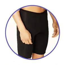 شلوارک لاغری ورزشی نئوپرن زیب دار  - neoprene slimming shorts