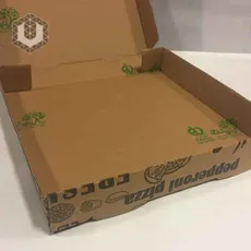 جعبه پیتزا ایفلوت 3لایه - ایتالیایی30 تکرنگ - 100عددی - 