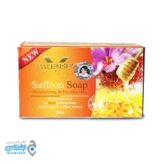 صابون زعفران و عسل ولنسی(مرطوب کننده پوست صورت) - Valensey Honey & Saffron Soap