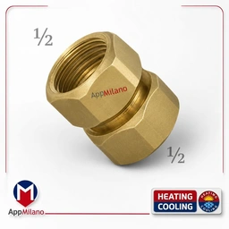 مهره هرز گرد 1/2 برنجی فلو سوئیچ کد 5223 P . .