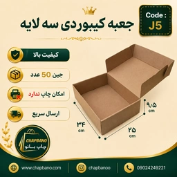 جعبه کیبوردی کرافت کد سایز 34 در 25 مجموعه 50 عددی