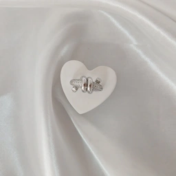انگشتر گره ای نگین دار