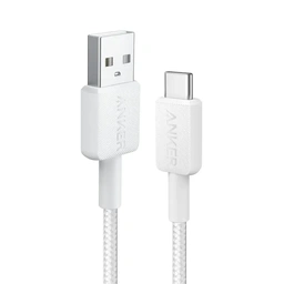 کابل تبدیل USB به USB-C انکر 322 طول 90 سانتی متر